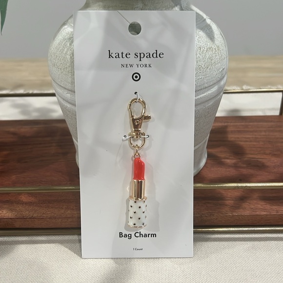Kate Spade X Target Lipstick Bag Charm Keychain - Picture 5 of 5